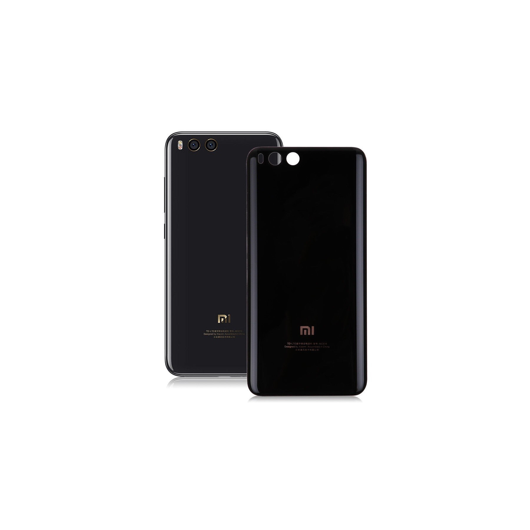 Back cover for Xiaomi Mi6 | Color Black