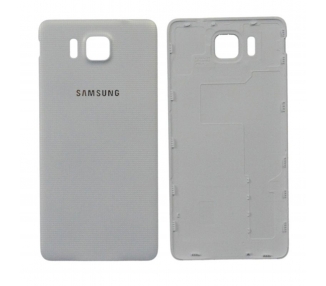 Tapa Trasera Compatible para Samsung Galaxy Alpha G850F Blanca