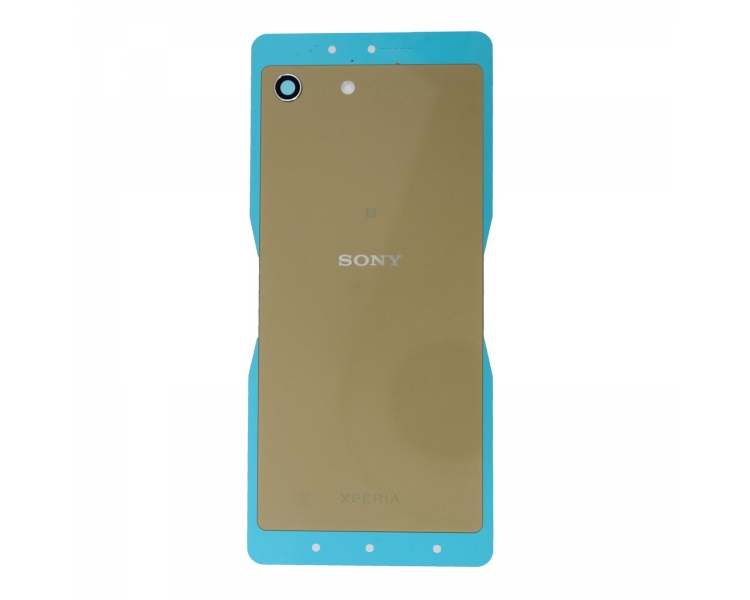Tapa Trasera Compatible para Sony Xperia M5 Dorada Oro