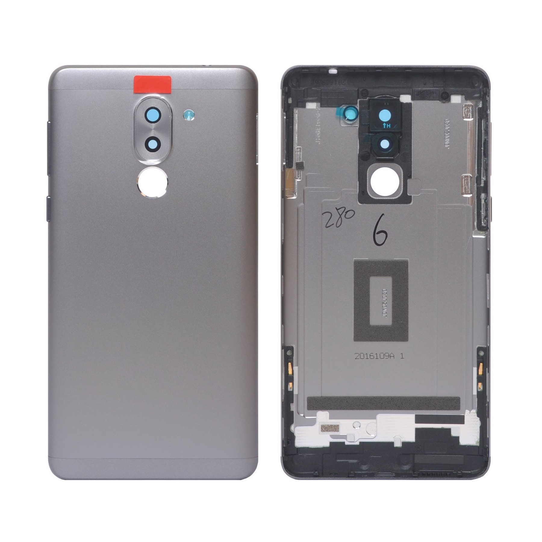 Chasis Carcasa Tapa Trasera Para Huawei Honor 6X Gris