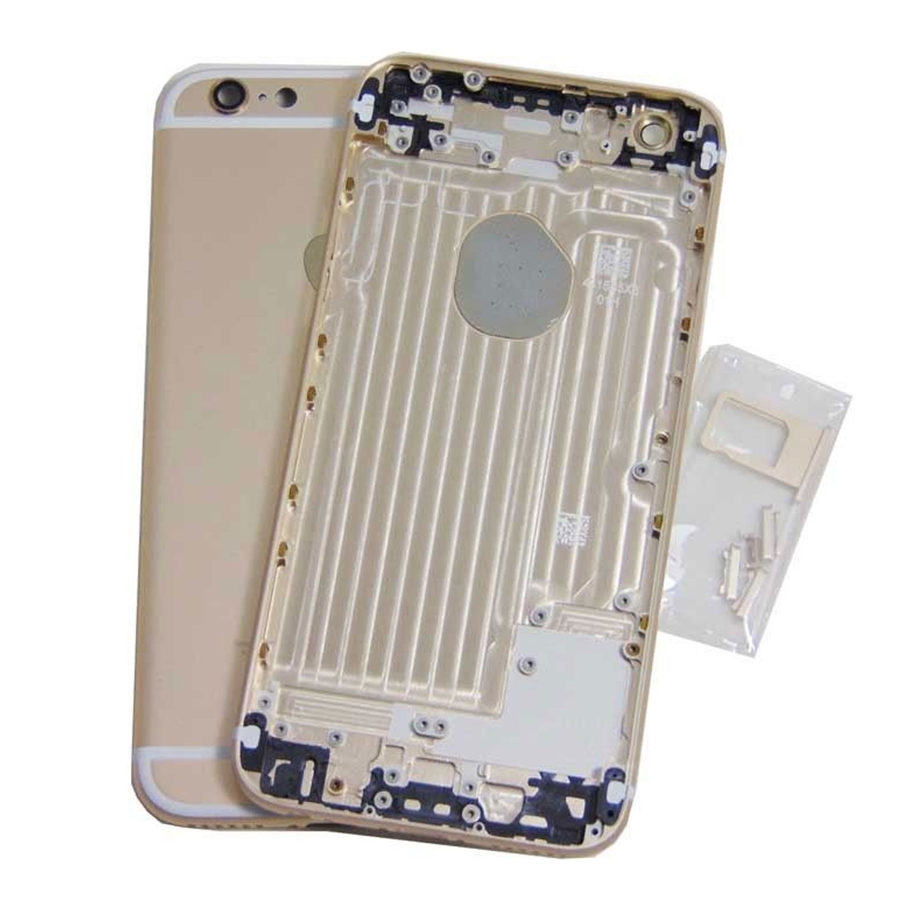 Chasis Carcasa Tapa Trasera Para iPhone 6 Dorada Oro