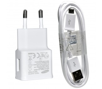 Samsung ETA-U90EWE Charger + Micro USB Cable - Color White