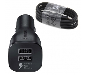 Samsung EP-LN920 Car Charger + Type C Cable - Color Black Samsung - 1