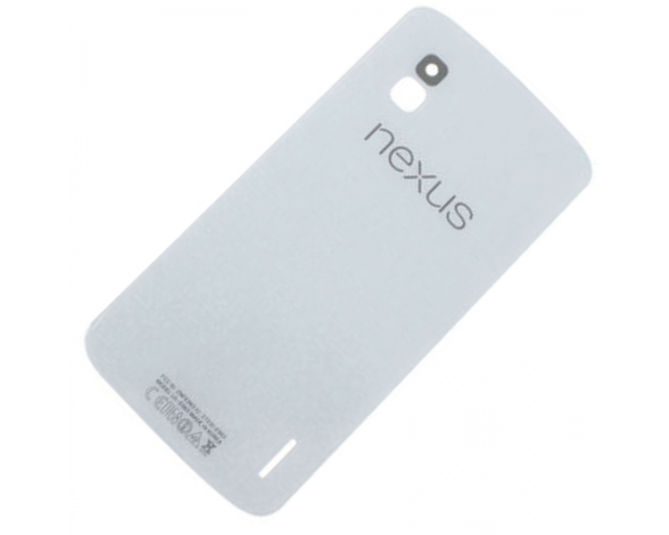 Tapa Carcasa Bateria Trasera Antena Para Lg Google Nexus 4 E960 Blanca