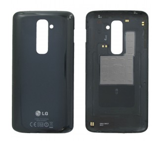 Tapa Trasera Carcasa Para Lg G2 D802 Negra