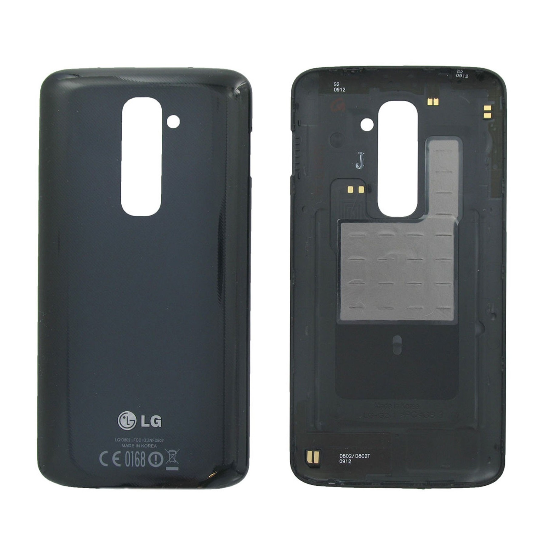 Tapa Trasera Carcasa Para Lg G2 D802 Negra
