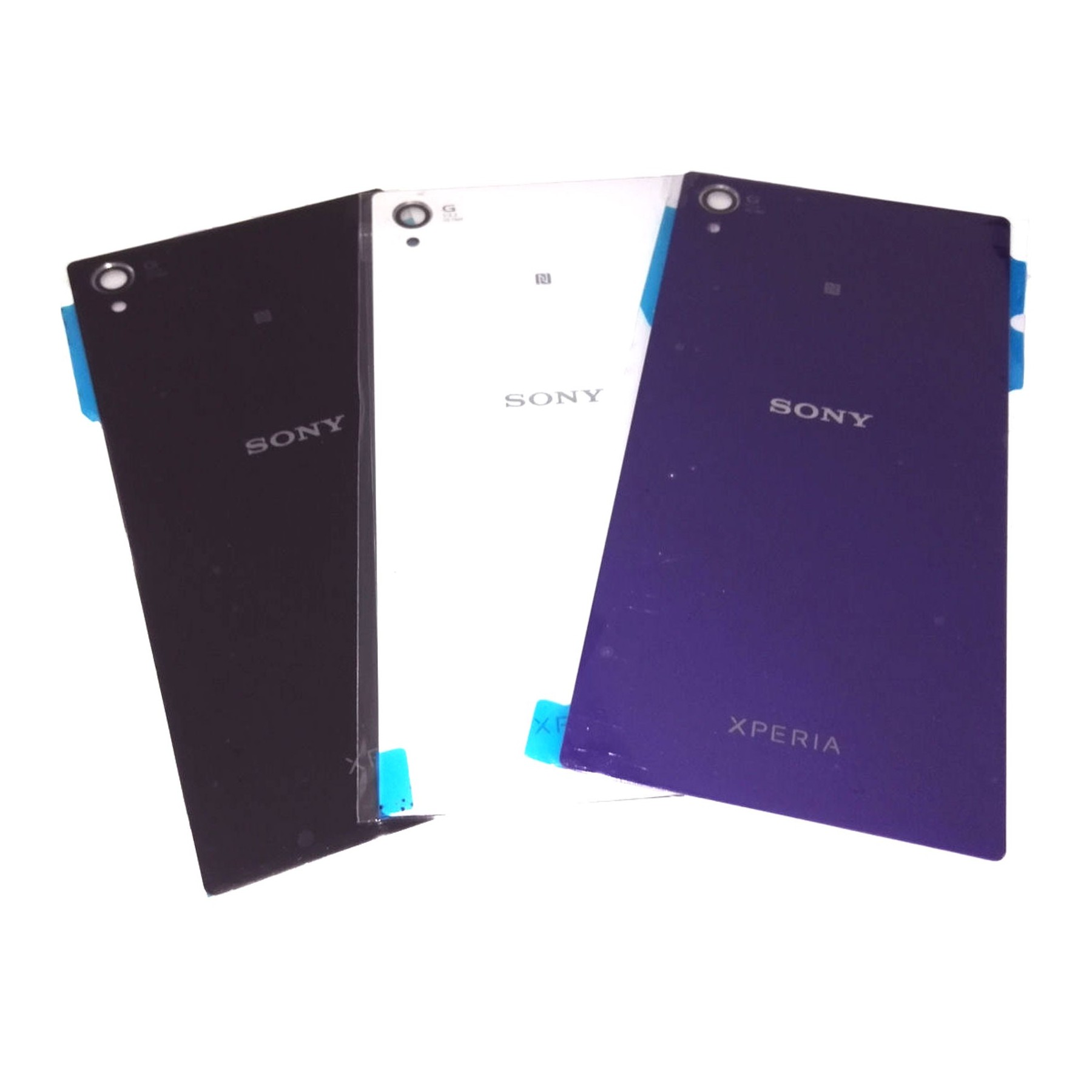 Tapa Trasera Compatible de Cristal para Sony Xperia Z1 L39H L39T 6902 C6903