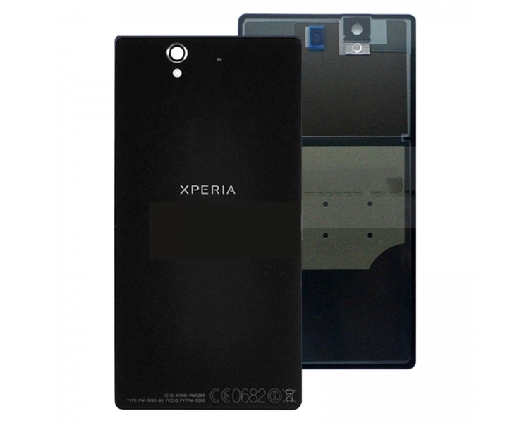 Tapa Trasera Compatible para Sony Xperia Z L36H Negra