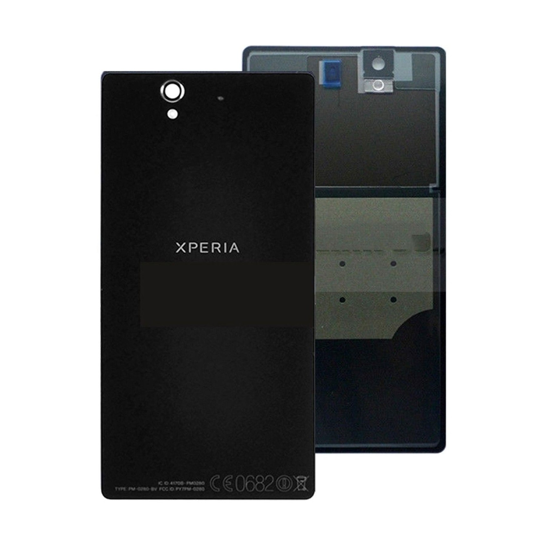 Tapa Trasera Compatible para Sony Xperia Z L36H Negra