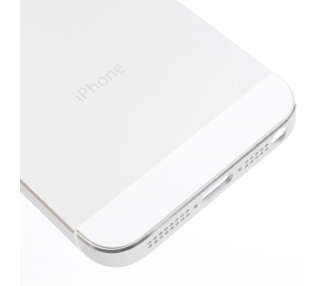 Chasis Carcasa Completa Para iPhone 5S Blanco Plata