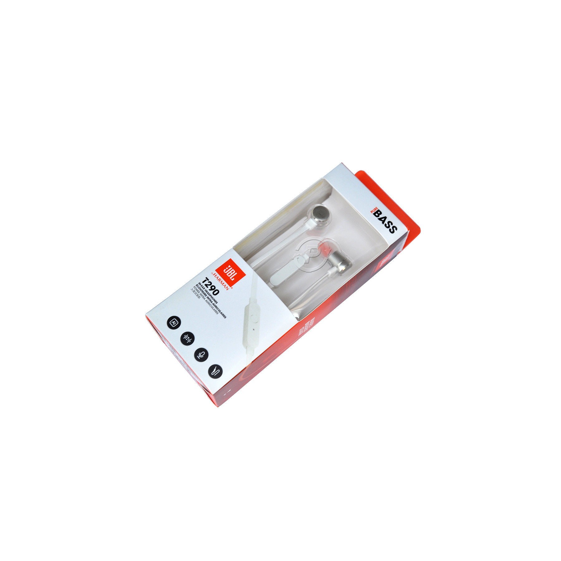 Earphones | JBL T290 | Color Silver