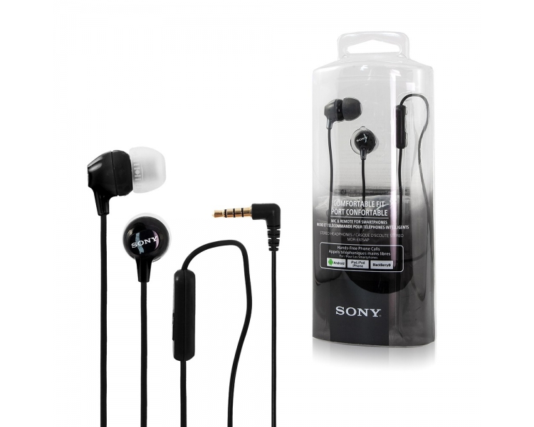 Earphones | Sony MDR-EX15AP | Color Black