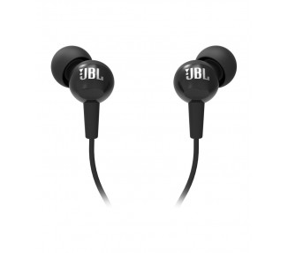Auriculares Estereo Jbl C100Si Con Microfono Negro