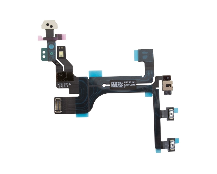 Flex Botones Encendido Apagado Volumen Mute Sensor Proximidad iPhone 5C