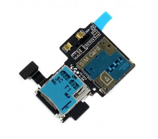 Flex Lector Tarjeta Sim Micro Sd Para Samsung Galaxy S4 I9505 Rev0.5