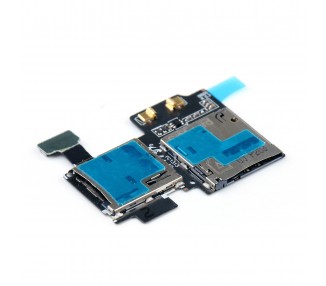 Flex Lector Tarjeta Sim Micro Sd Para Samsung Galaxy S4 I9505 Rev0.5