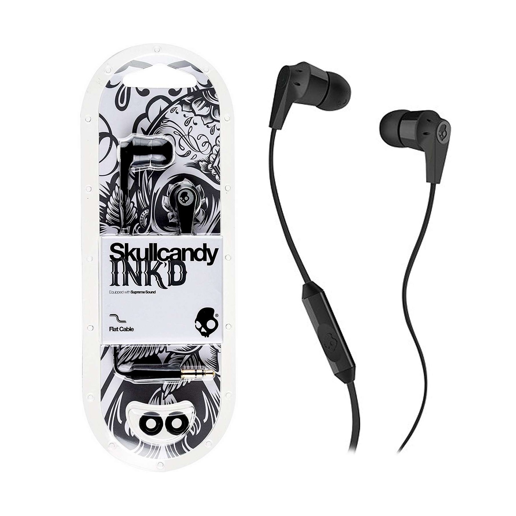 Earphones | Skullcandy ink'D 2.0 | Color Black