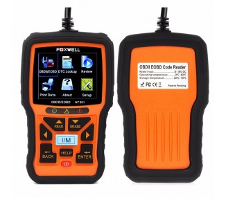 Maquina Diagnosis Foxwell Nt301 Pro Multimarca 2018 Actualizaciones Gratis