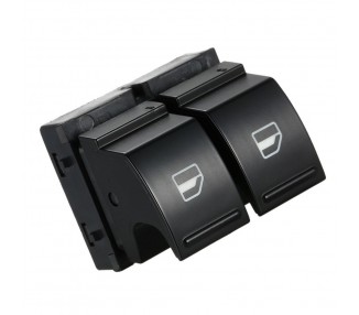 Botonera Doble Elevalunas Ventana Compatible para Golf 5 Jetta Passat B6 VW