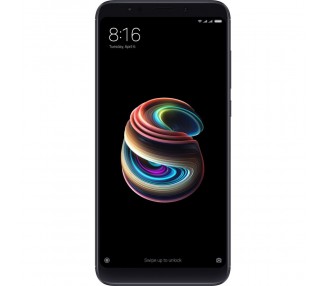 Xiaomi Redmi 5 Plus 64GB + 4GB Ram Dual Sim, Multilenguaje, Negro