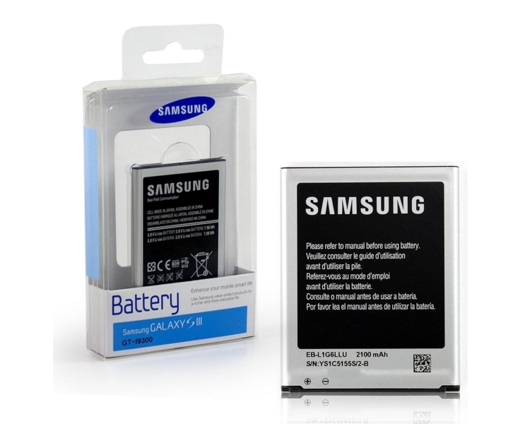 Bateria Original Li-Ion Para Samsung Galaxy S3 Eb-L1G6Llu