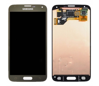 Display For Samsung Galaxy S5, Color Gold, OLED Samsung - 2