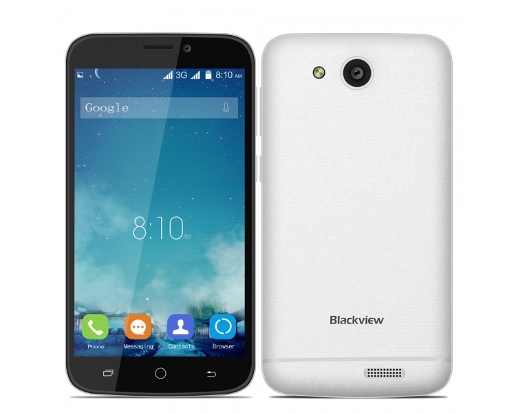Blackview A5 Android 6.0 Quad Core 8GB Gps 3G Dual Sim Blanco