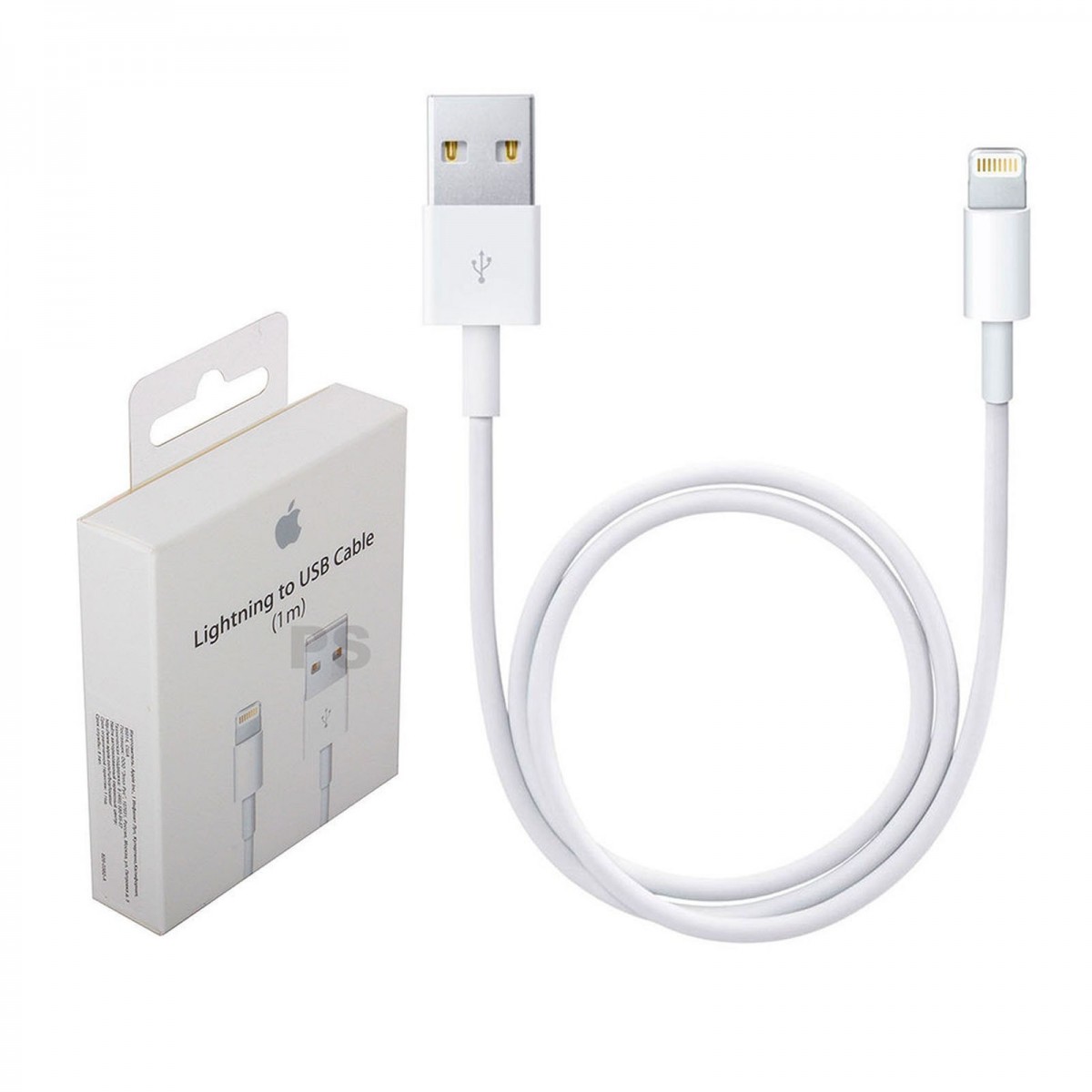 empujar polvo Espectacular ✓ Cable USB Original iPhone 4 4S & Lightning para 5 5S 5C 6 6S Plus...