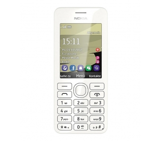Nokia Asha 206 | White | 64MB | Refurbished | Grade A+