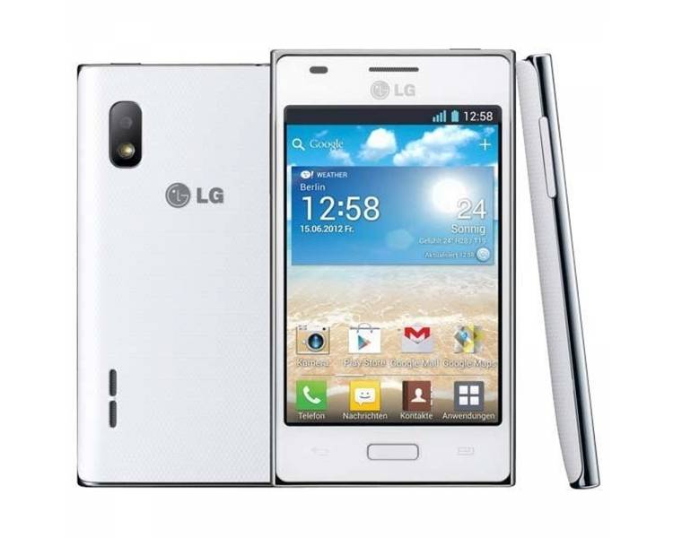 LG Optimus L5 | White | 4GB | Refurbished | Grade A+