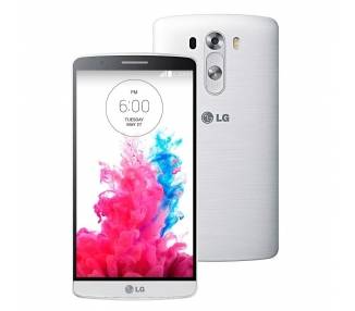 LG G3 Mini, G3S Stylus, D722, 8GB, Blanco,  Reacondicionado, Grado A+
