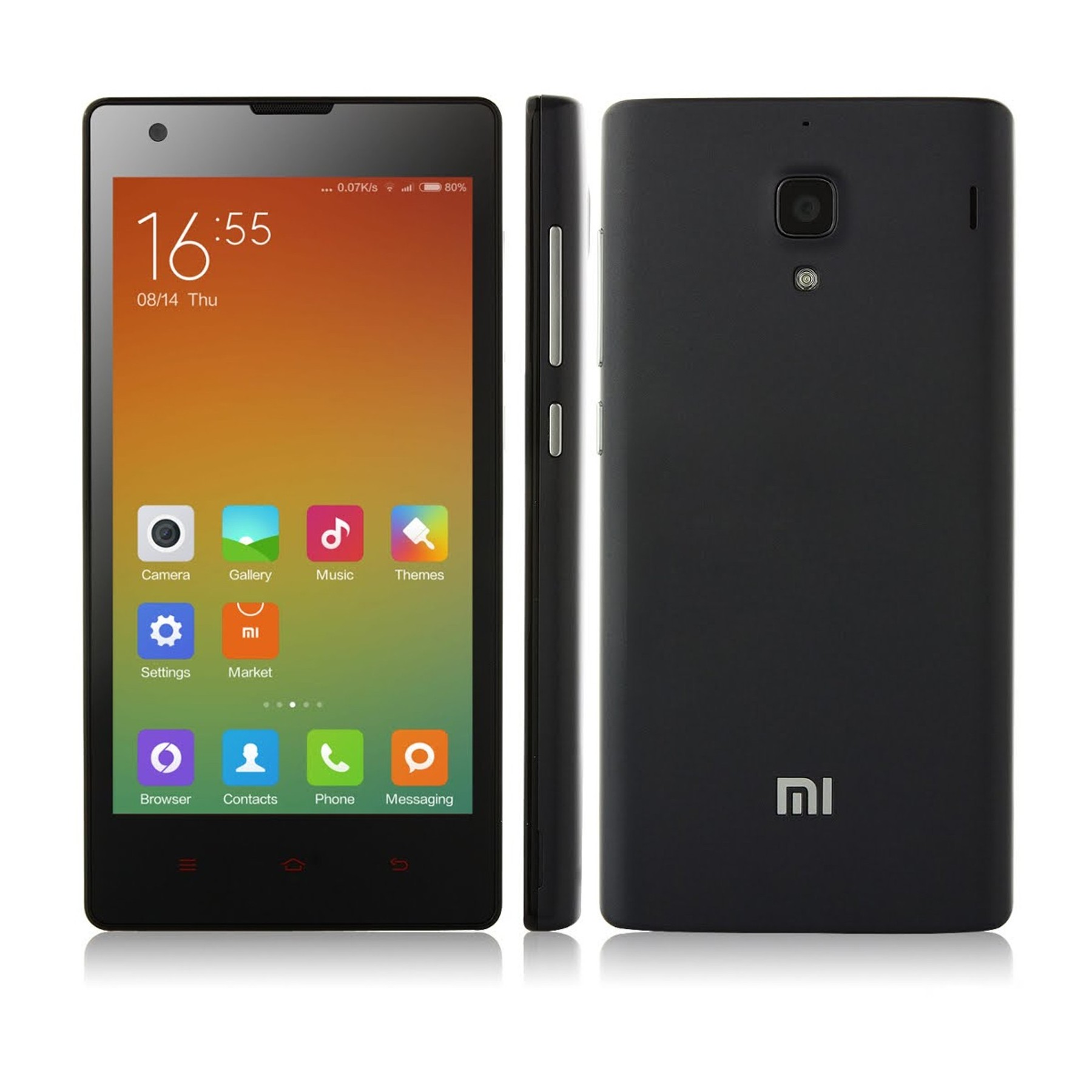 Xiaomi 1S Red Rice, Negro, Nuevo