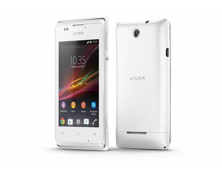 Sony Xperia E | White | 4GB | Refurbished | Grade A+