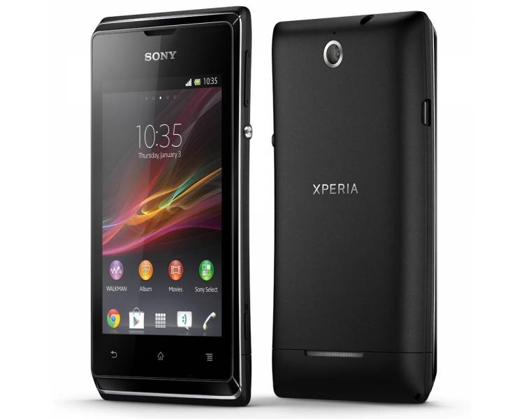 Sony Xperia E | Black | 4GB | Refurbished | Grade A+