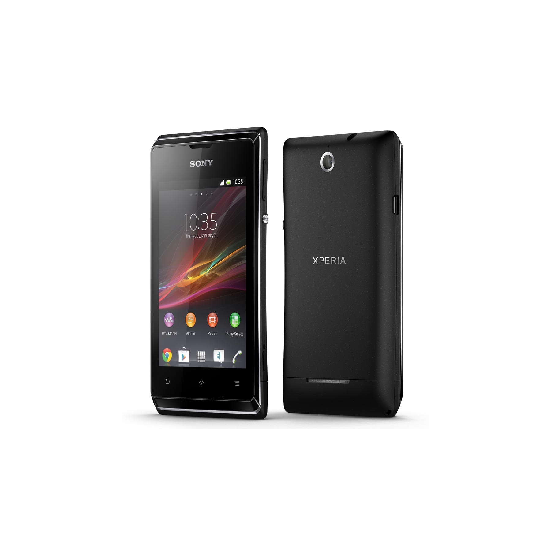 Sony Xperia E, Gps, Android, Negro