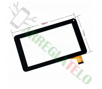Pantalla Tactil Digitaliazdor Para Tableta Prixton T7005 - Salty 7 Negro