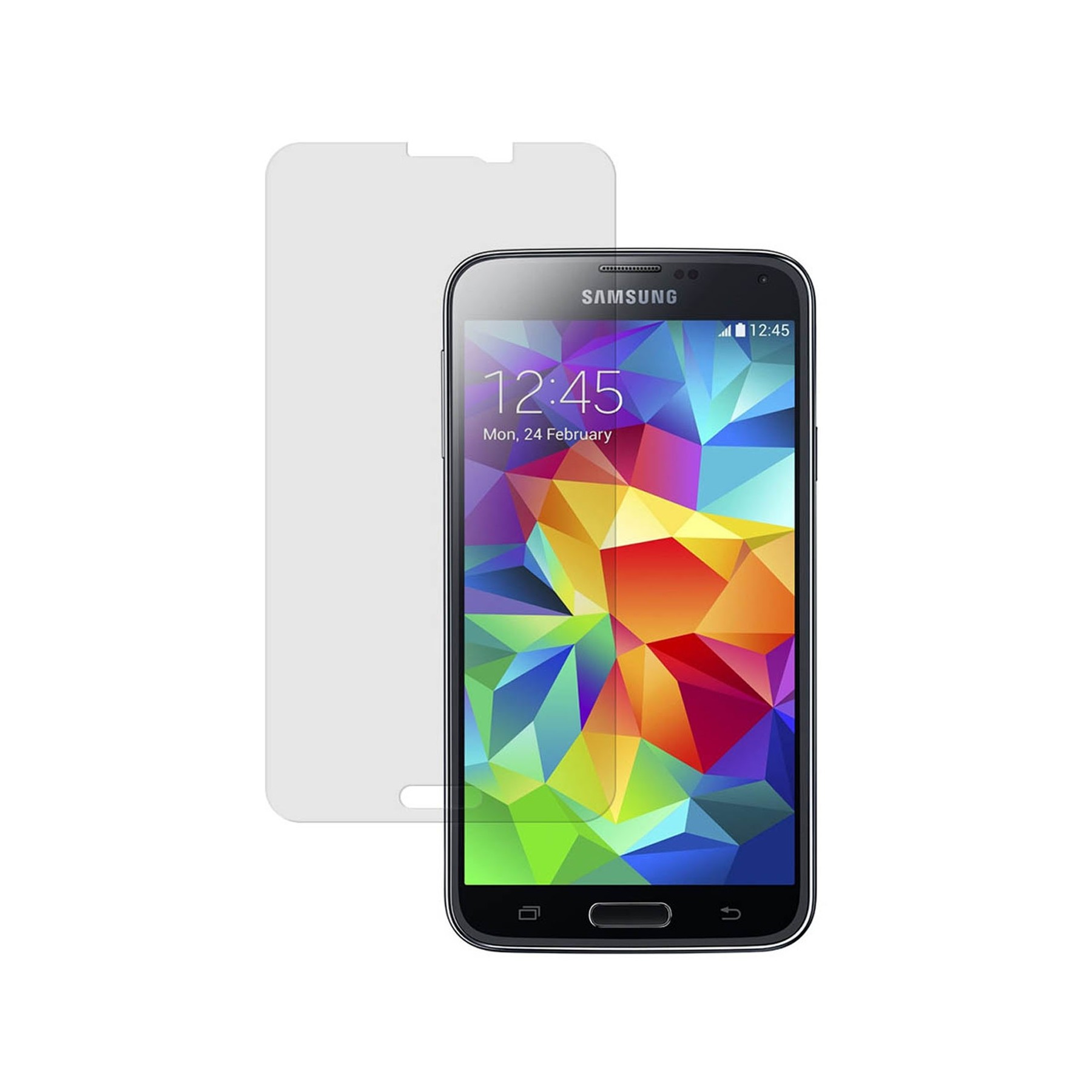 2X Protector De Pantalla Para Samsung Galaxy S5 Sv I9600 Lcd Screen