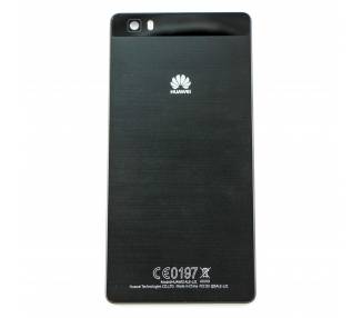 Tapa Trasera Compatible para Huawei P8 Lite - P8 Mini Negra