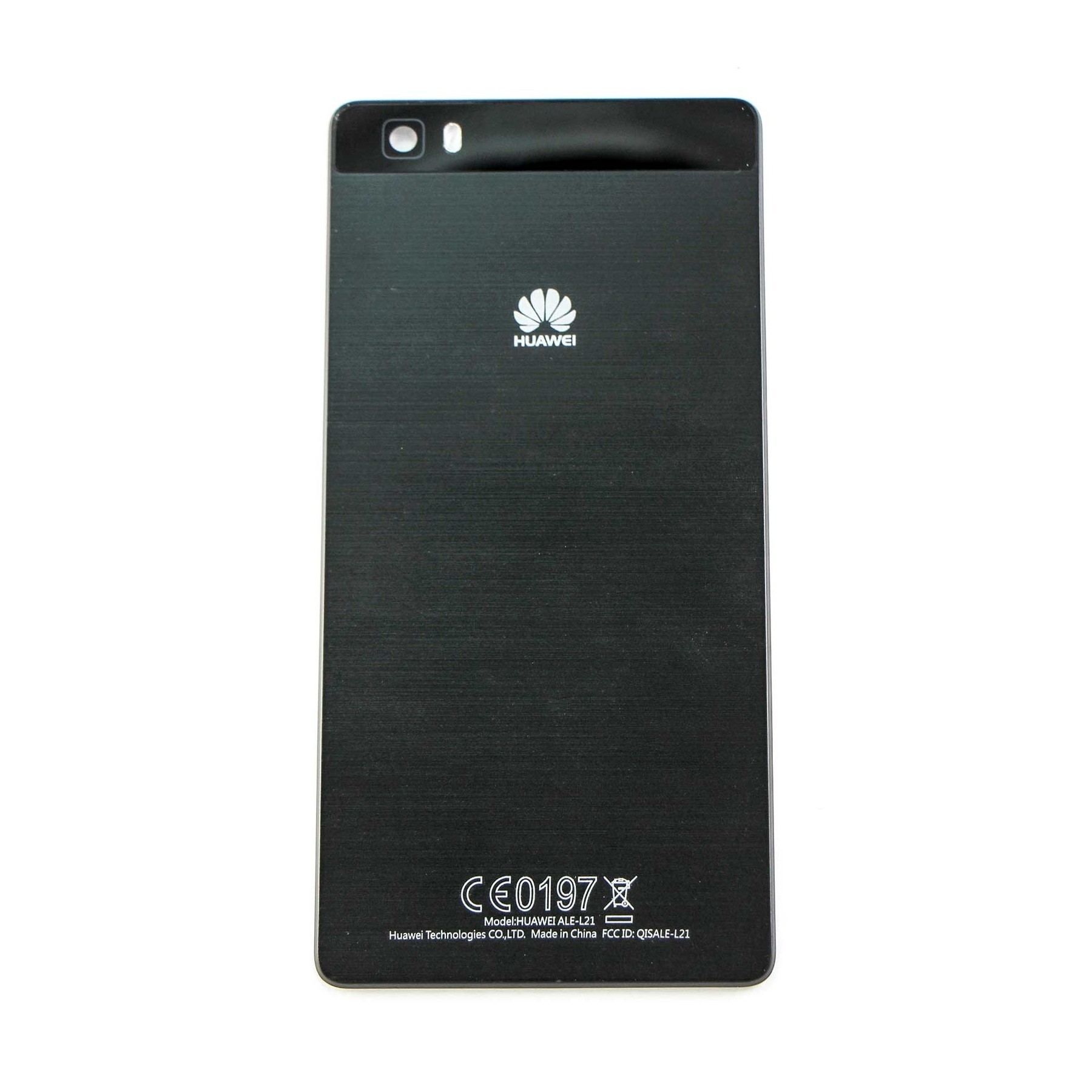 Tapa Trasera Compatible para Huawei P8 Lite - P8 Mini Negra