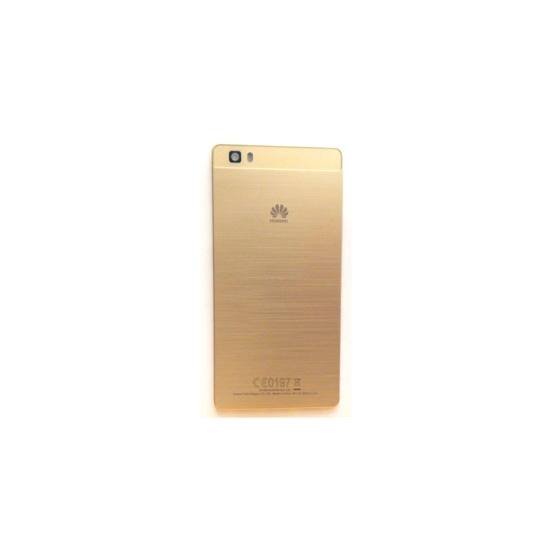 Tapa Trasera Compatible para Huawei P8 Lite - P8 Mini Dorada