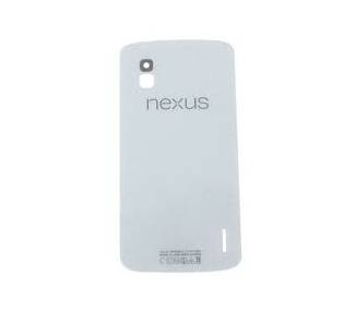 Tapa Trasera Compatible para Lg Nexus 4 E960 Blanca