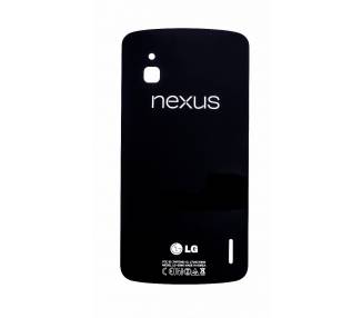Tapa Trasera Compatible para Lg Nexus 4 E960 Negra