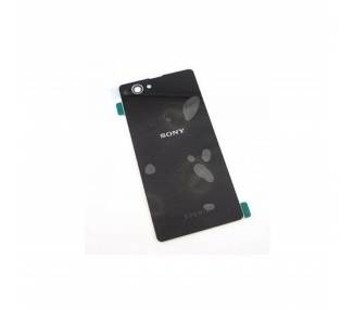 Tapa Trasera Compatible para Sony Xperia Z1 Compact Mini D5503 M51W Negra