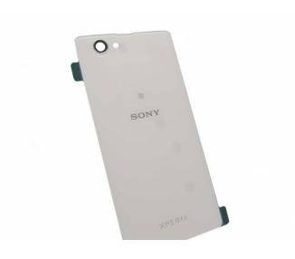 Tapa Trasera Compatible para Sony Xperia Z1 Compact Mini D5503 M51W Blanca