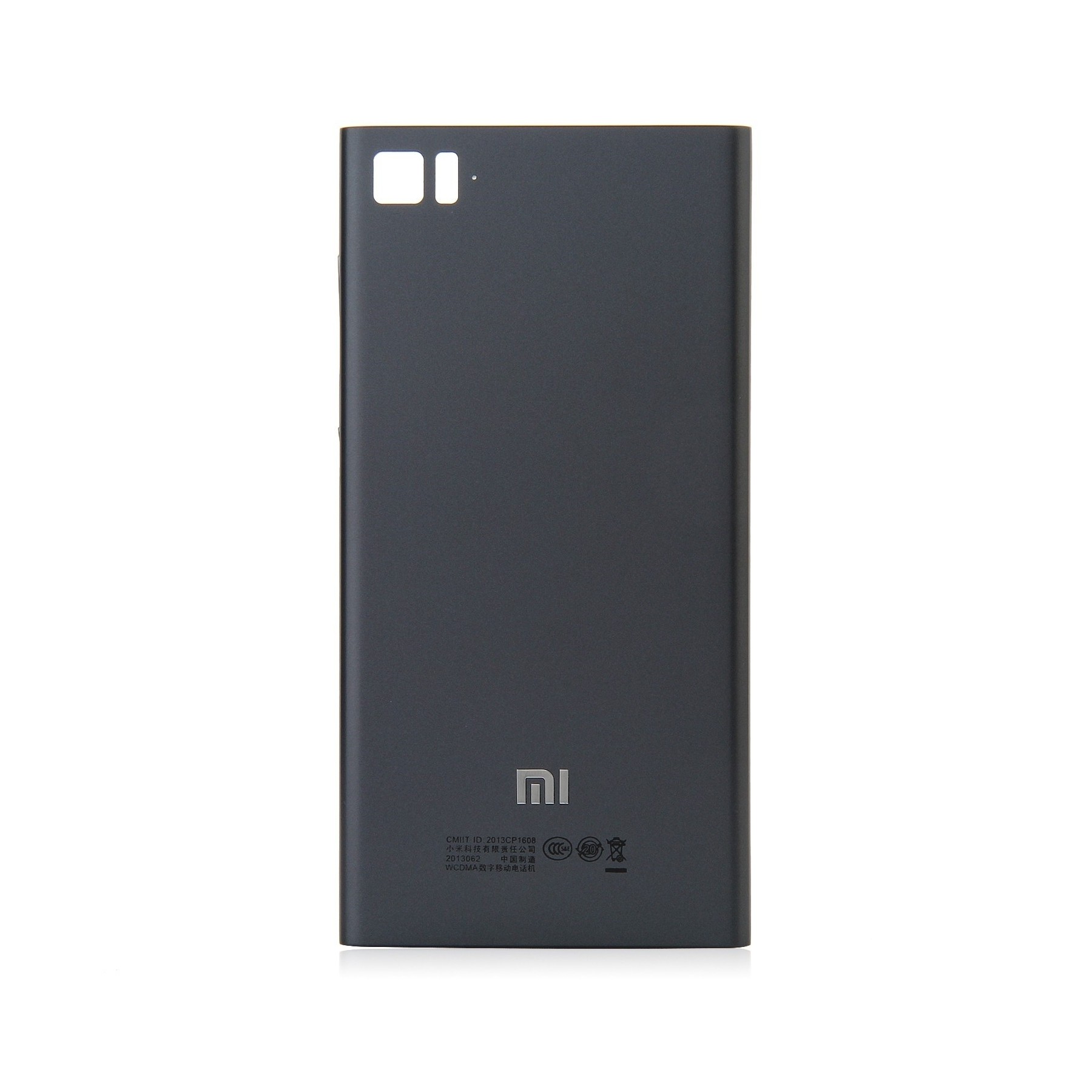 Tapa Trasera Compatible para Xiaomi Mi3 Negra
