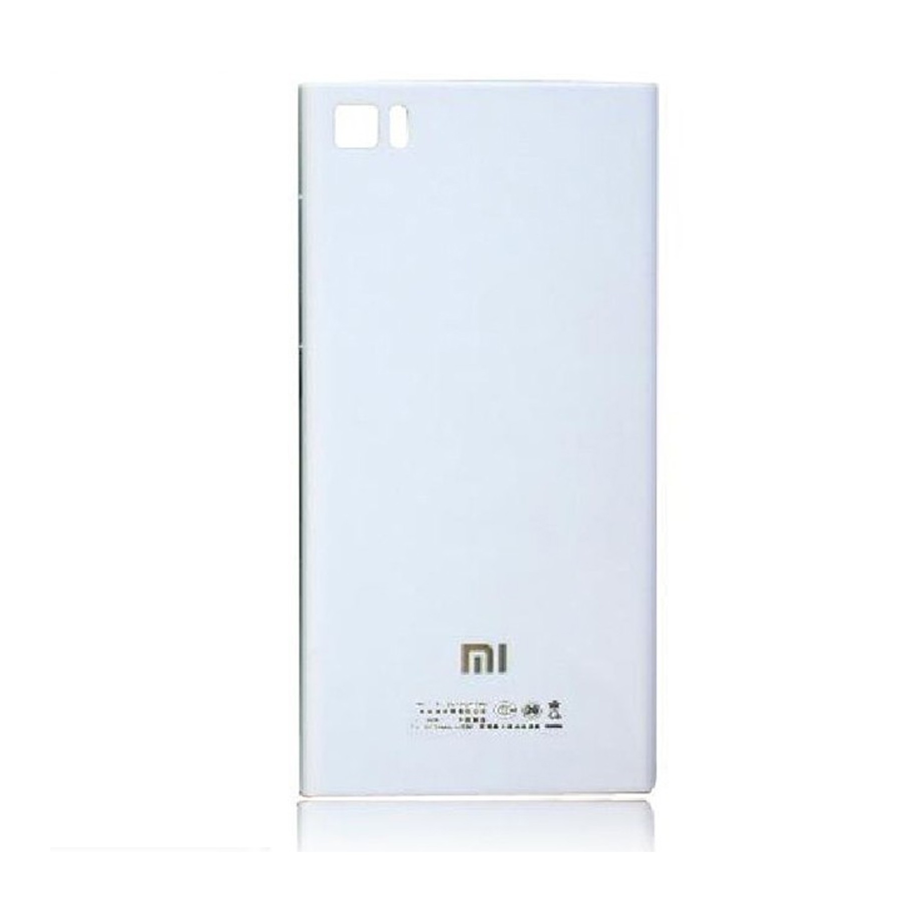Tapa Trasera Compatible para Xiaomi Mi3 Blanca