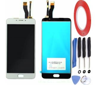 Display For Meizu M3 Note, Color White  - 1
