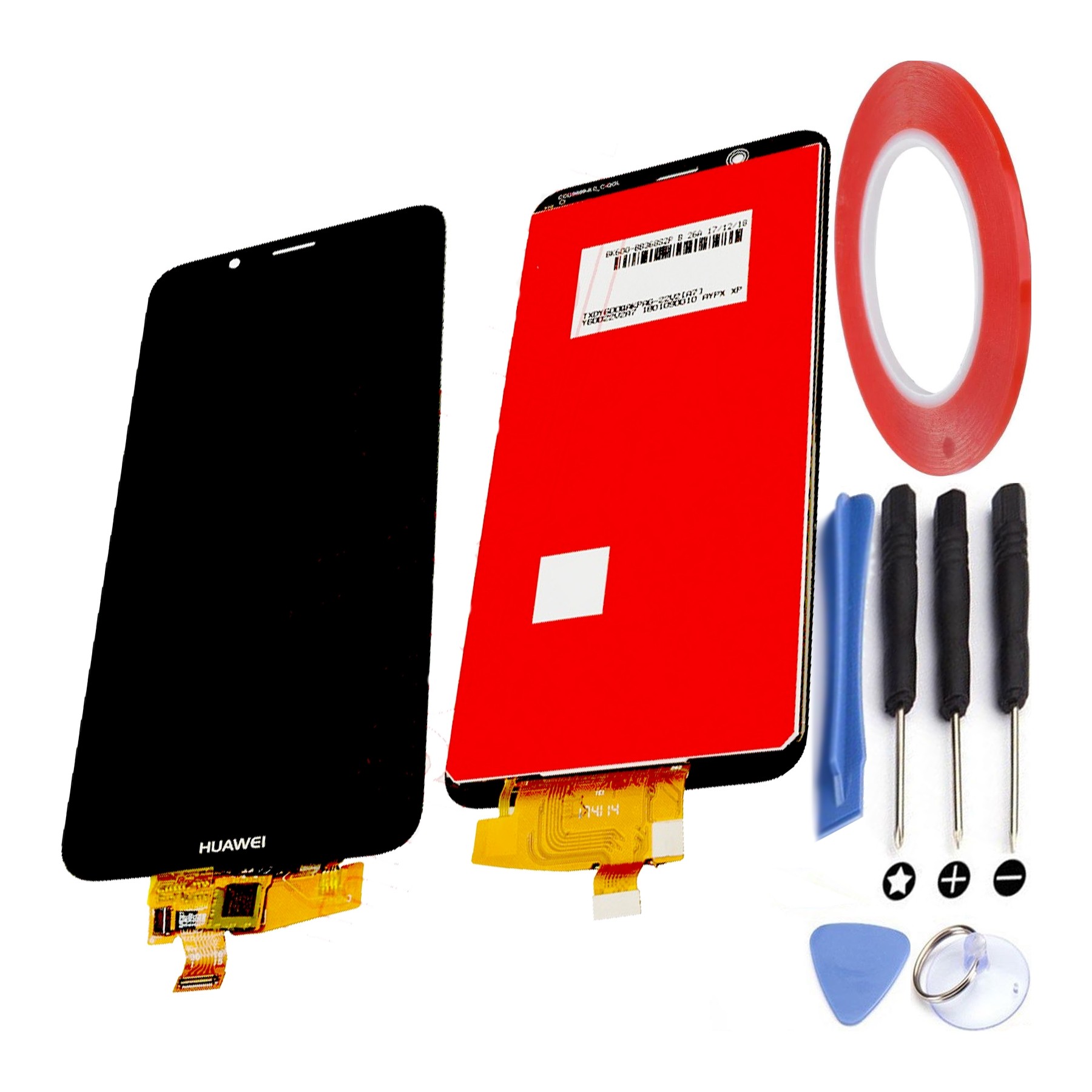 Kit Reparación Pantalla para Huawei Y7 2018 Negra