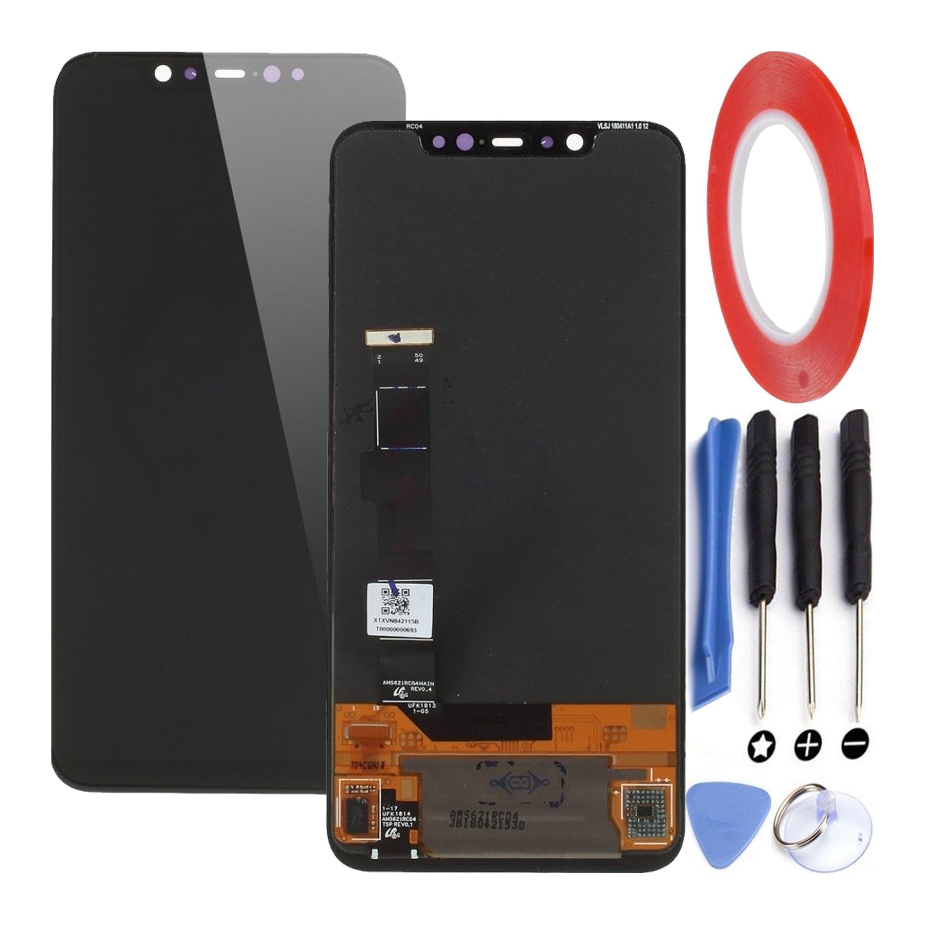 Kit Reparación Pantalla para Xiaomi Mi8 Negra
