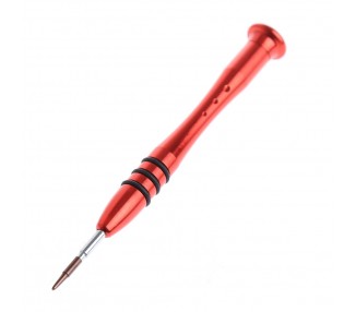Destornillador Y, Tres Puntas, Para Desmontaje iPhone 7 8 Plus X 11 Xs Xr Rojo